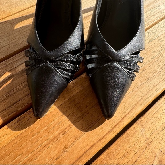 Black Vince Camuto Kitten Heels - Picture 5 of 6